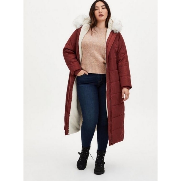 Torrid Shimmer Wool Blend Pullover Drop Shoulder Sweater - Picture 3 of 9